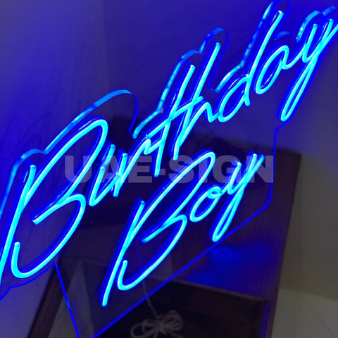 BIRTHDAY BOY' NEON SIGN