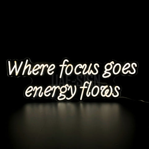 Where Focus goes energy flows