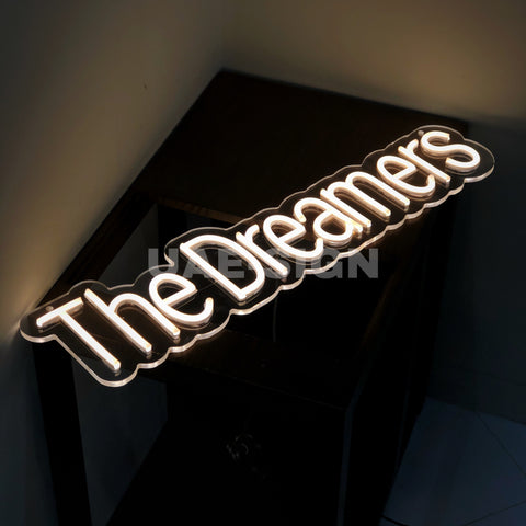 The Dreamers Neon Sign