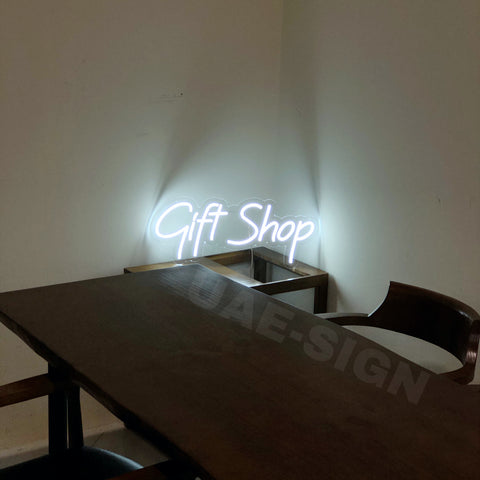 GIFT SHOP' NEON SIGN