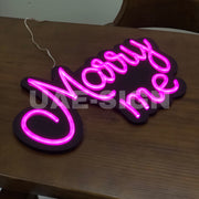 MARRY ME' NEON SIGN