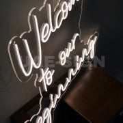 Welcome to our beginning Neon Sign