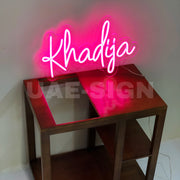 Khadija Neon Sign