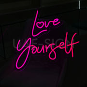 LOVE YOUR SELF' NEON SIGN