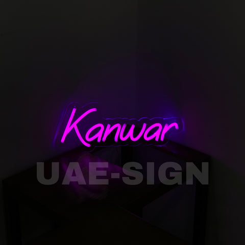 Kanwar Neon Sign
