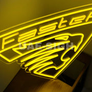 FASTER NEON' SIGN