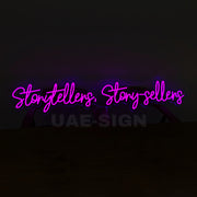 Story Teller - story Seller Neon Sign