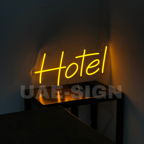 HOTEL NEON SIGN