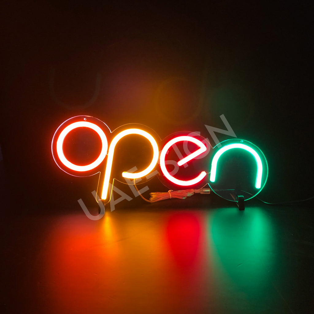 Open Neon Light – Uae-sign.com