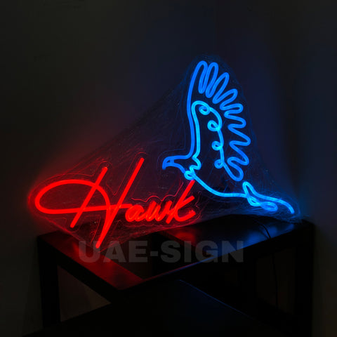 HAWK NEON SIGN