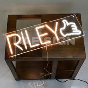 RILEY' NAME NEON SIGN