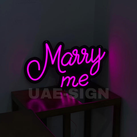 MARRY ME' NEON SIGN