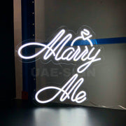 Marry Me Neon Sign