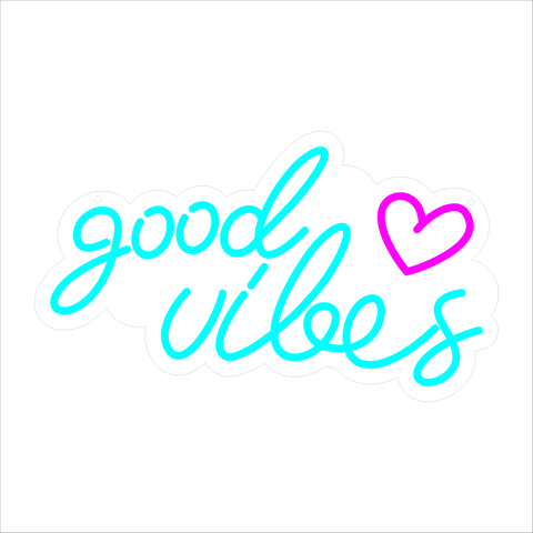 Good Vibes Neon Sign