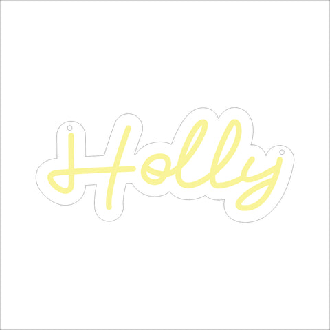Holly Neon Sign