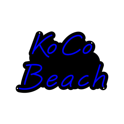 Ko Co Beach Neon Sign