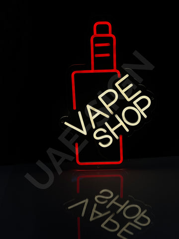 Vape Shop Neon Sign