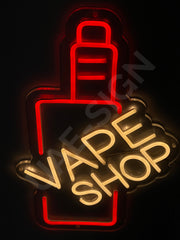 Vape Shop Neon Sign