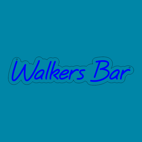 Walkers Bar Neon Sign