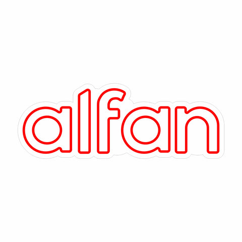 Alfan Neon Sign