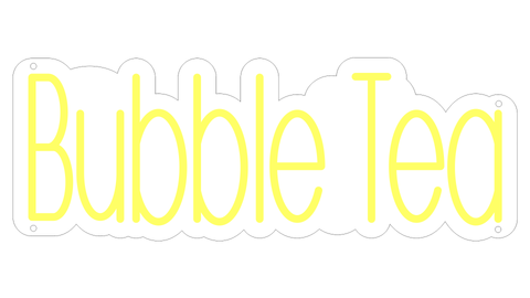 BUBBLE & TEA' NEON SIGN