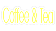 COFFEE & TEA' NEON SIGN