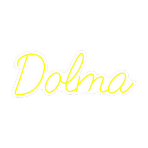 Dolma Neon Sign