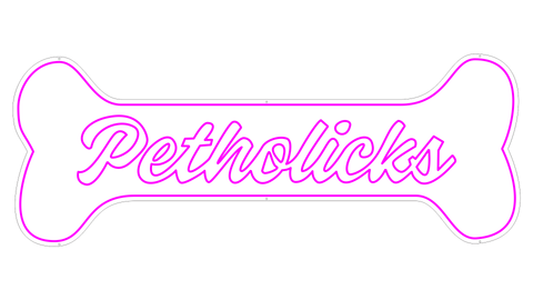 Petholicks,Neon sign