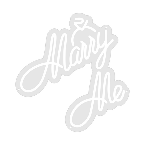 Marry Me Neon Sign