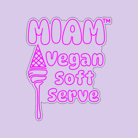 MIAM Vegan Soft Neon Sign